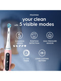 Oral-B iO5 Series electric toothbrush Matt Black (British brand)