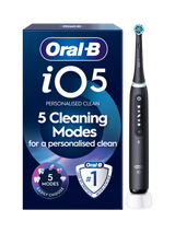John Lewis Oral-B iO5 Series Electric Toothbrush, Matt Black- Buy online at McGrocer