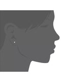 Mogul 18ct white gold diamond stud earrings 0.33ct - British product