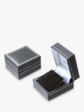 Mogul 9ct white gold cluster diamond stud earrings (British brand)