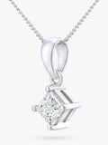 Mogul pendant princess solitaire diamond 0.50ct - British product
