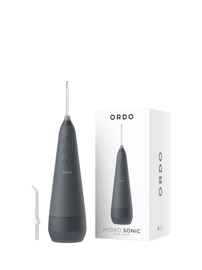 John Lewis Ordo Hydro Sonic Water Flosser Charcoal Grey- Buy online at McGrocer