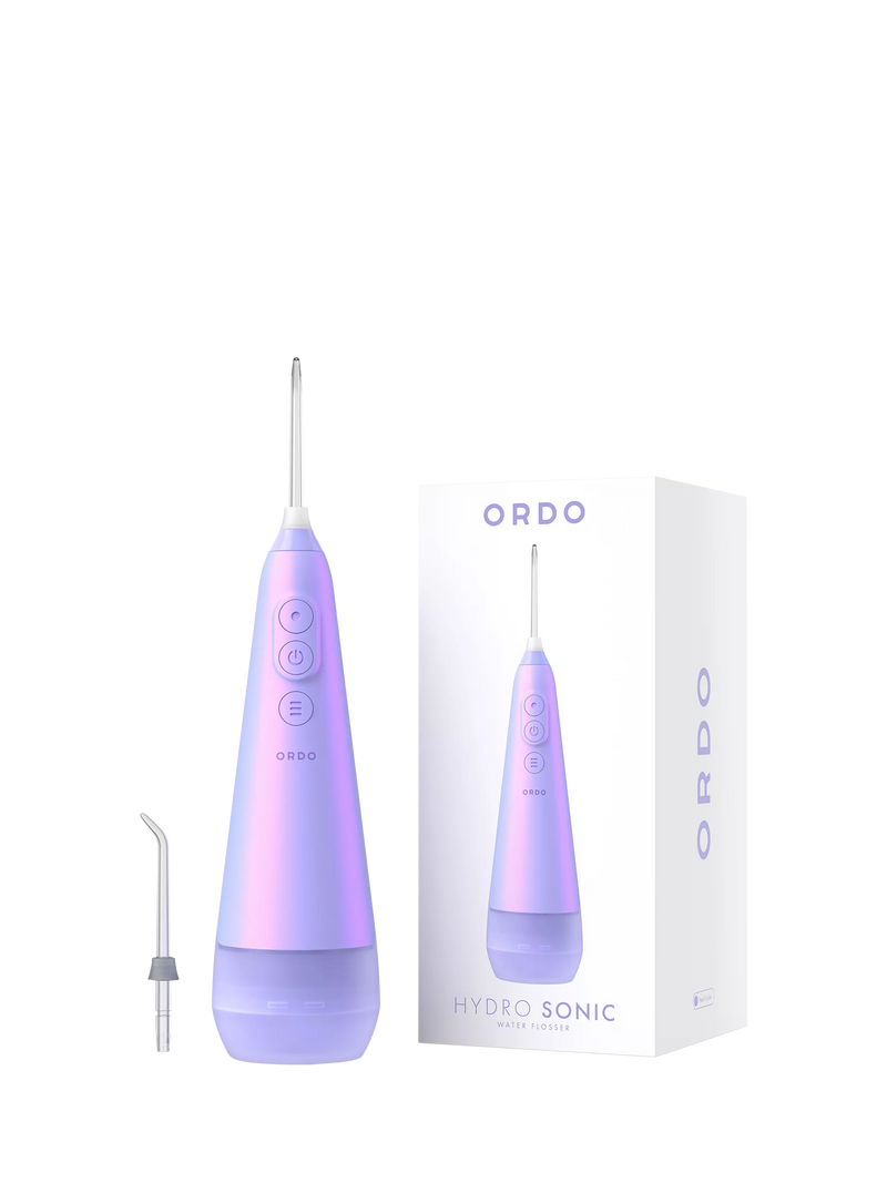 Ordo Hydro Sonic Water Flosser Pearl Violet, British product