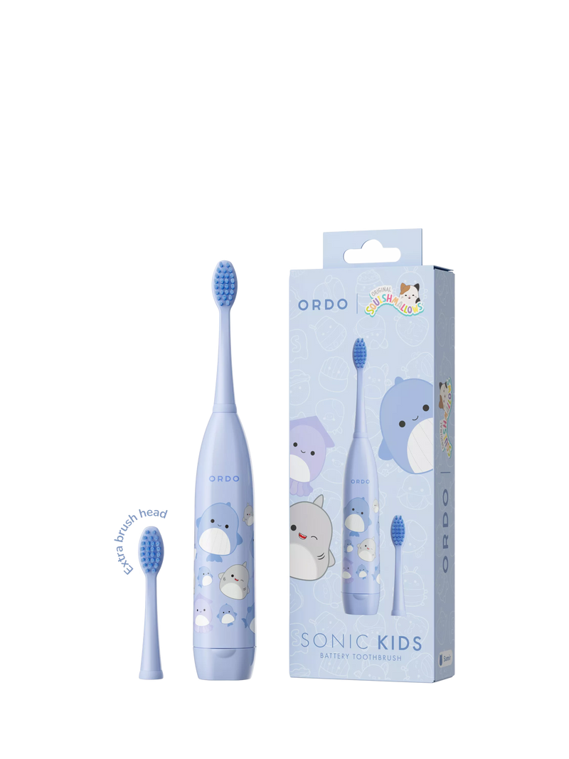 Ordo Squishmallows Samir toothbrush blue - British product