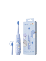 John Lewis Ordo Squishmallows Samir Sonic Kids Battery Toothbrush, Blue- Buy online at McGrocer