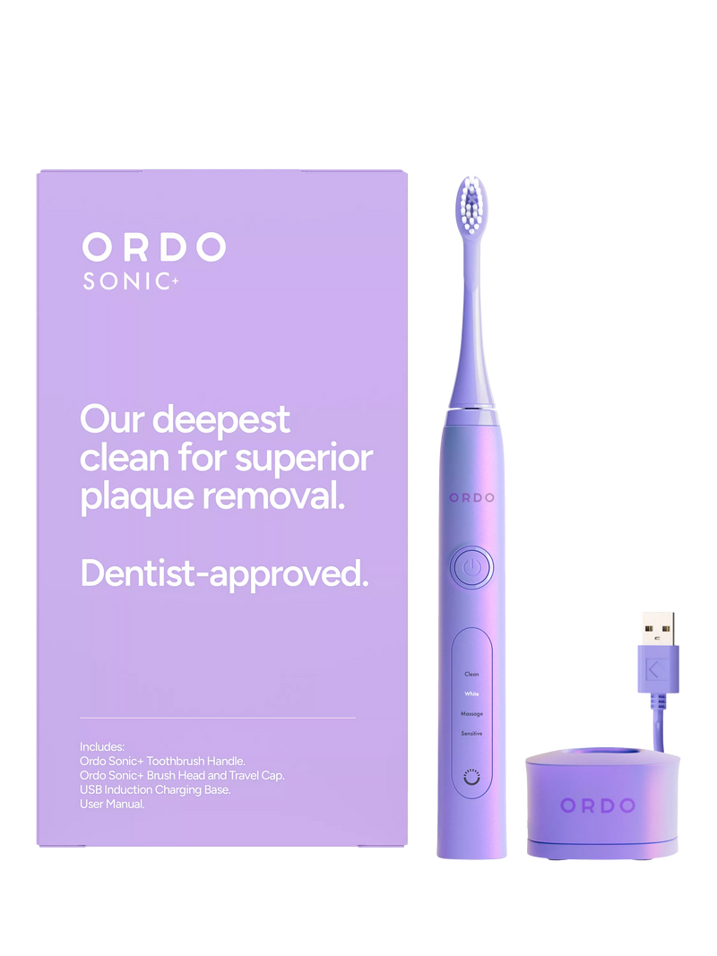 Ordo Sonic+ electric toothbrush pearl violet (British brand)