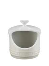 John Lewis Le Creuset Stoneware Salt Pig, Meringue- Buy online at McGrocer