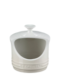 Le Creuset stoneware salt pig in Meringue colour - British product