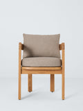 John Lewis Terra teak garden dining chairs set of 2, imported from the UK