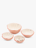 Yvonne Ellen shell stoneware measuring cups pink (British brand)