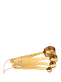 Yvonne Ellen gold measuring spoons set of 4 - British product