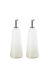 John Lewis Le Creuset Oil & Vinegar Bottles Stoneware Set 330ml- Buy online at McGrocer