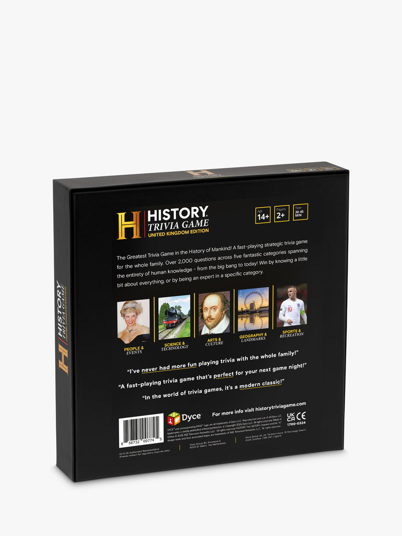 John Adams History Trivia Game UK Edition board game (British brand)