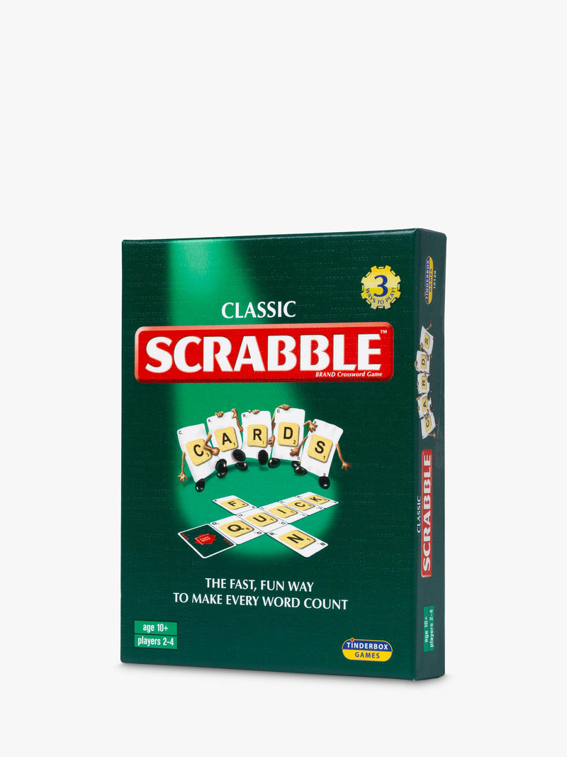John Adams Classic Scrabble Cards word game - British product