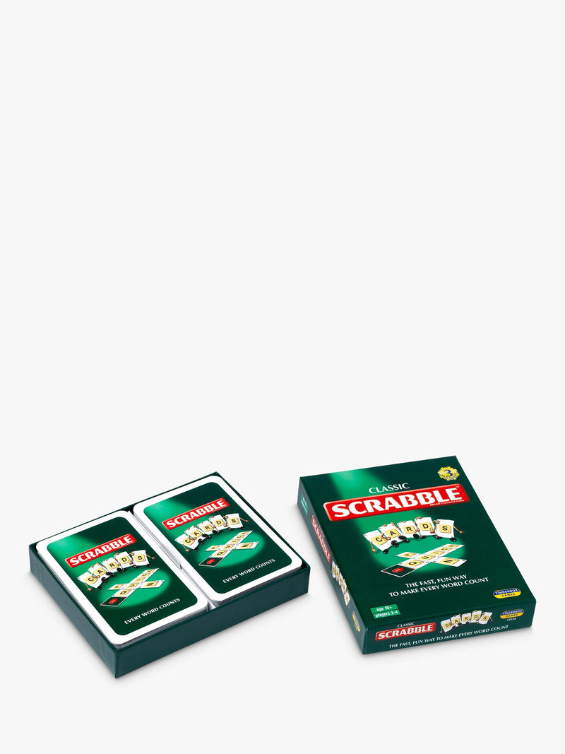 John Adams Classic Scrabble Cards word game - British product