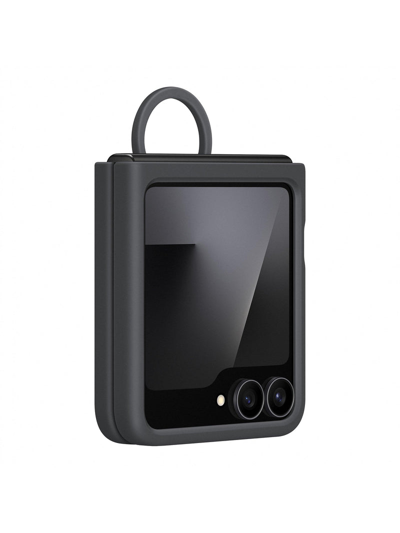Samsung silicone case with ring for Galaxy Z Flip7 FE and Flip6, imported from the UK