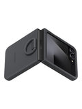 Samsung silicone case with ring for Galaxy Z Flip7 FE and Flip6, imported from the UK