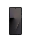 Samsung silicone case with ring for Galaxy Z Flip7 black (British brand)