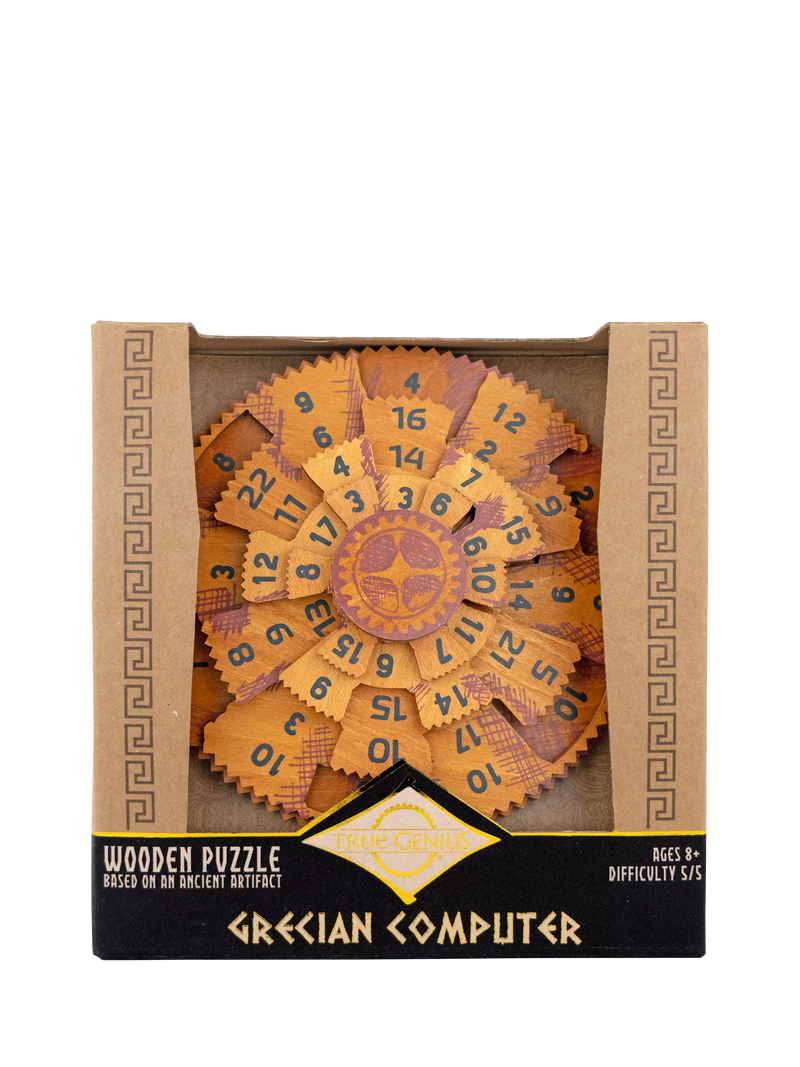 True Genius Grecian Computer wooden puzzle (British brand)