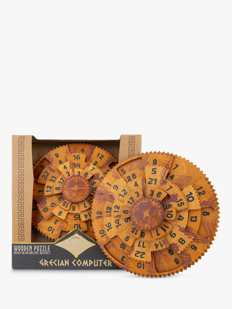True Genius Grecian Computer wooden puzzle (British brand)