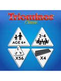 Goliath Triominos Classic board game tiles and racks (British brand)