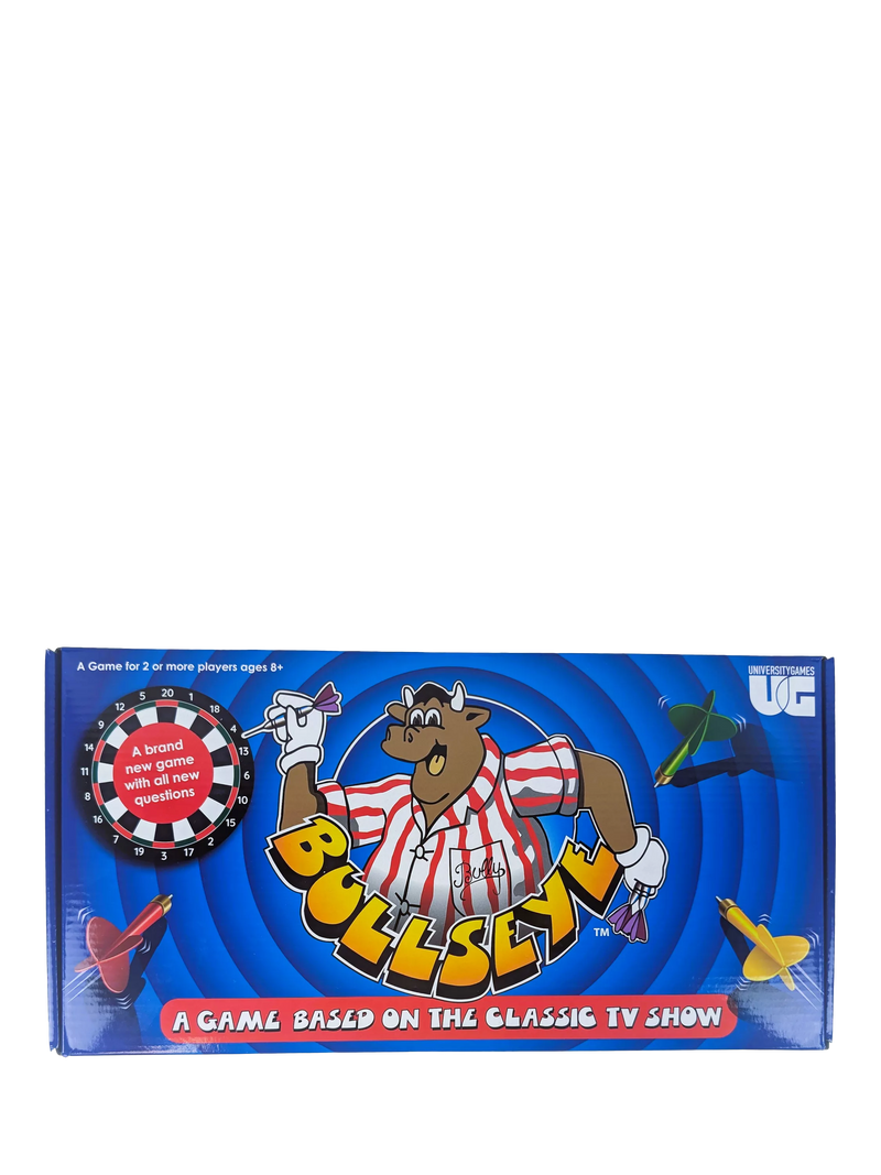 University Games Bullseye board game with magnetic darts - British product