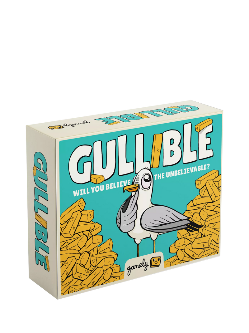 Gamely Gullible party game small edition (British brand)