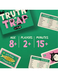 Gamely Truth or Trap bluffing party game - British product