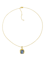 John Lewis Shyla Medina Square Crystal Pendant Necklace 20 Inch- Buy online at McGrocer