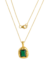John Lewis Shyla Medina Crystal Pendant Necklace, Gold- Buy online at McGrocer