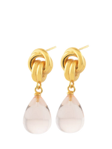 John Lewis Shyla Chunky Knot Drop Earrings- Buy online at McGrocer
