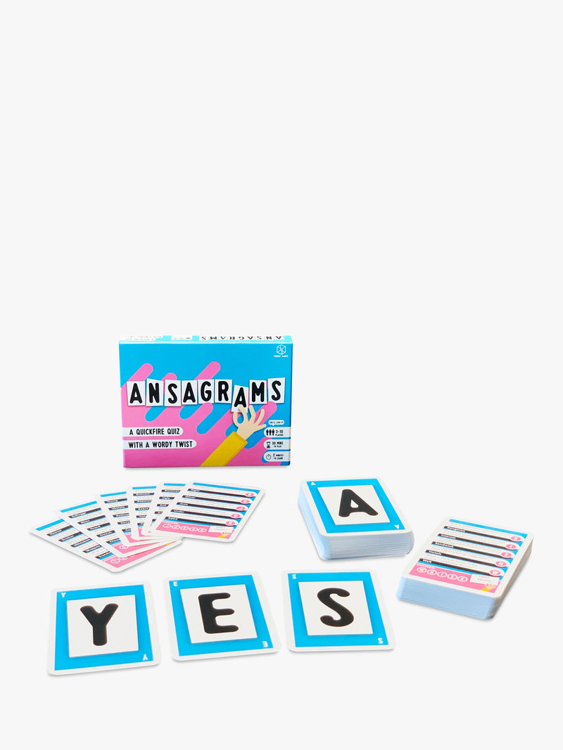 Format Games Ansagrams word quiz game compact size (British brand)
