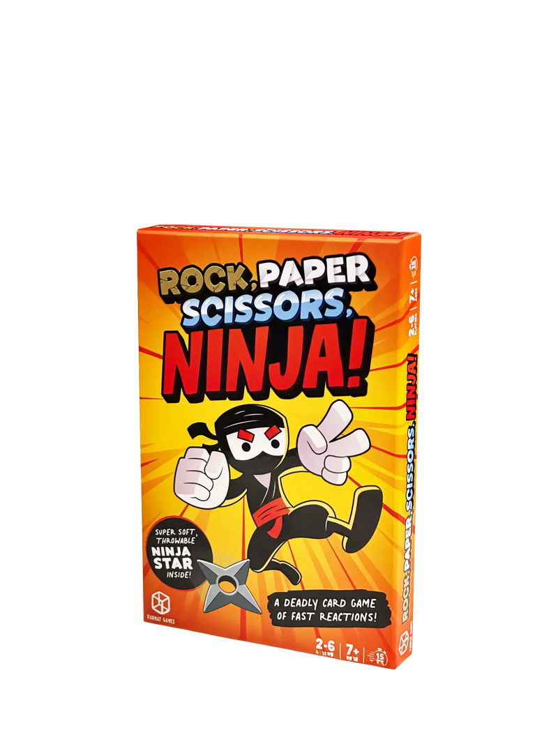 Format Games Ninja Party Game box - British product