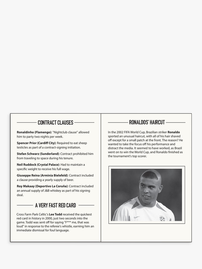 Allsorted Cheer Up Football Supporters Book hardback (British brand)