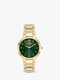 Olivia Burton watch and bracelet set gold 34mm (British brand)