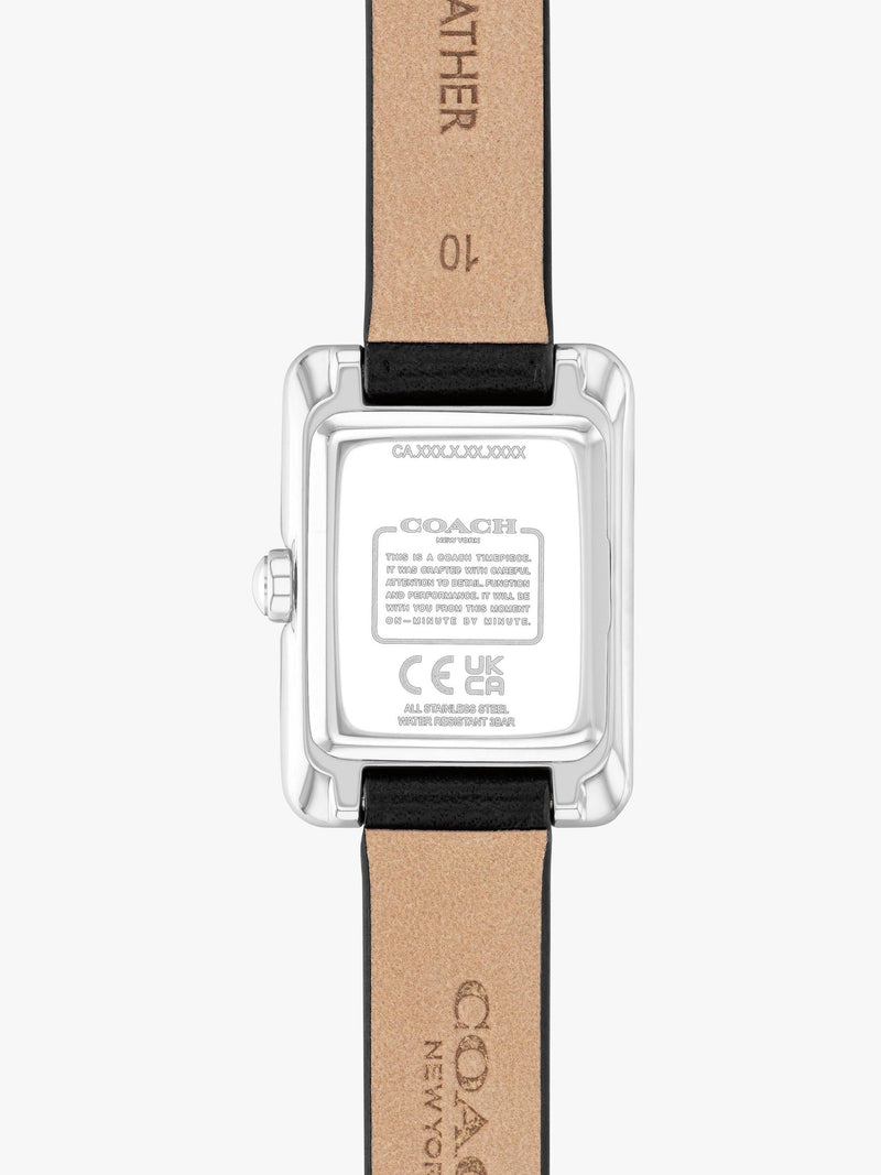 Coach Mara leather strap ladies watch, UK version