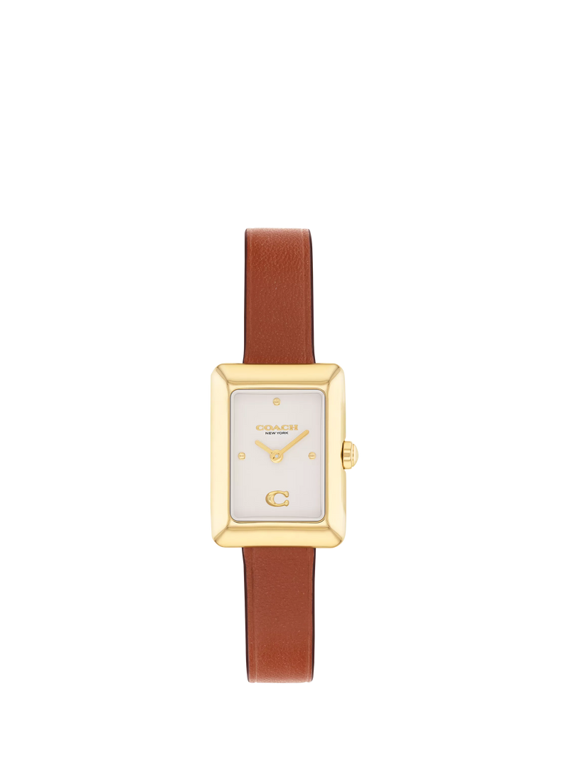 Coach ladies Mara leather strap watch (British brand)