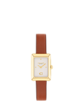 Coach ladies Mara leather strap watch (British brand)