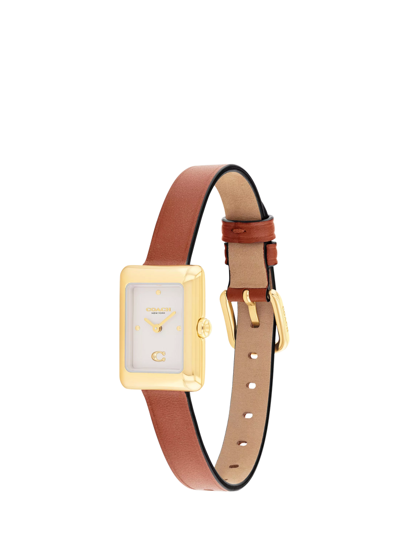 Coach ladies Mara leather strap watch (British brand)