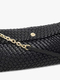 Dune London Encourage clutch bag with woven synthetic finish, imported from the UK