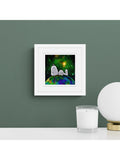 John Lewis Snoopy framed print 22x22cm, UK version