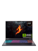 John Lewis Acer Nitro 16S AI Gaming Laptop, Ryzen AI 7, 32GB RAM, 1TB SSD, RTX 5070 Ti, 16 WQXGA, Black- Buy online at McGrocer