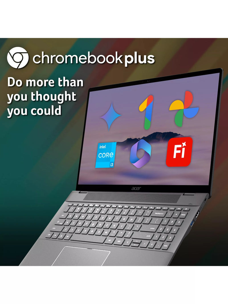 Acer Chromebook Plus 516 laptop 16 inch - British product