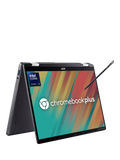Acer Chromebook Plus Spin 714 laptop, Iron finish (British brand)