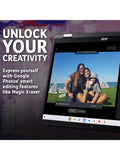 Acer Chromebook Plus Spin 714 laptop, Iron finish (British brand)