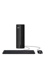 John Lewis Acer Aspire XC-1710 Desktop PC Intel Core i3 8GB RAM 512GB SSD Black- Buy online at McGrocer