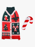 Rosewood Candy Cane dog Christmas gift box medium, UK version