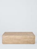 John Lewis Haven coffee table natural mango wood, imported from the UK