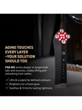 FOREO FAQ 402 dual microcurrent LED face and neck toning device (British brand)