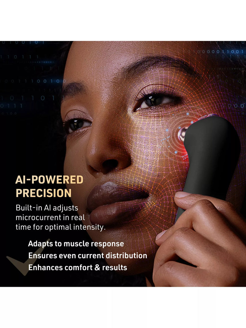 FOREO FAQ 402 dual microcurrent LED face and neck toning device (British brand)